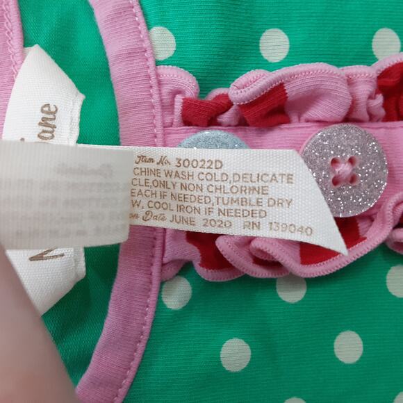 Matilda Jane Gingerbread Village Dress Girls 2 Christmas Twirl Dress Candy - Picture 9 of 11